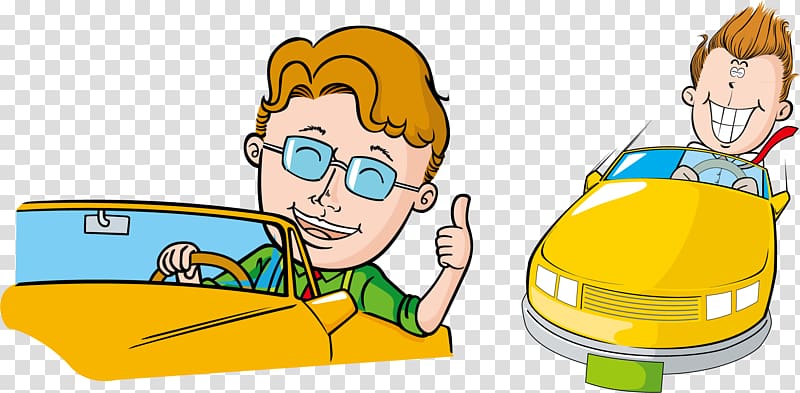 driver Cartoon Poster, Motorcycle man transparent background PNG clipart