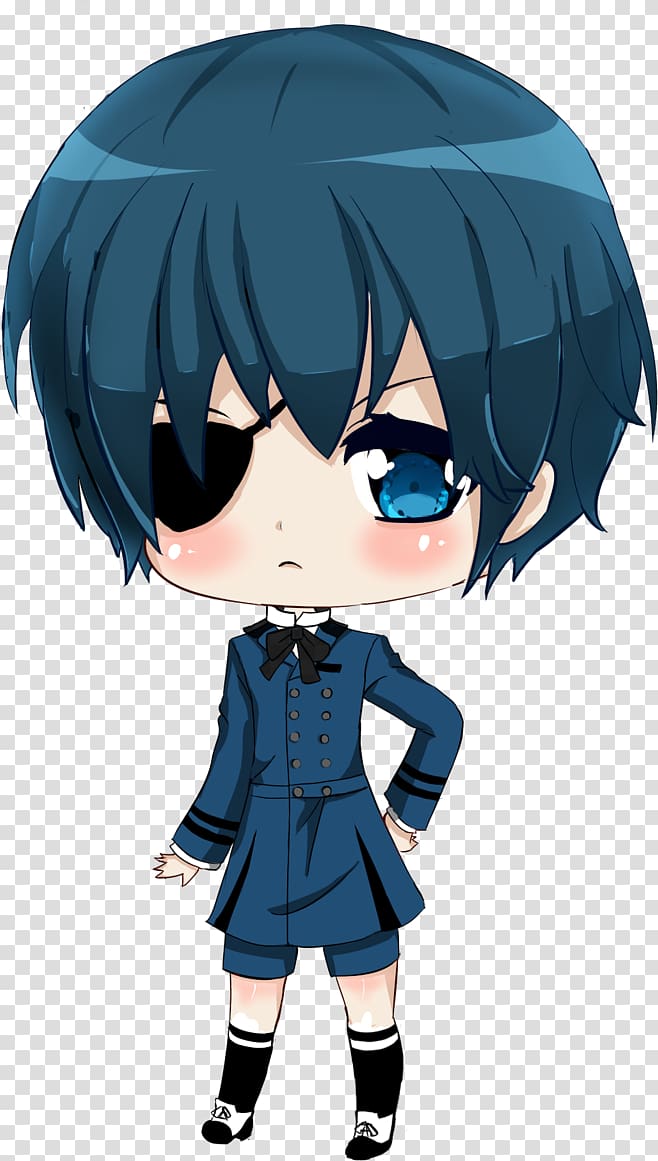 ciel and sebastian chibi