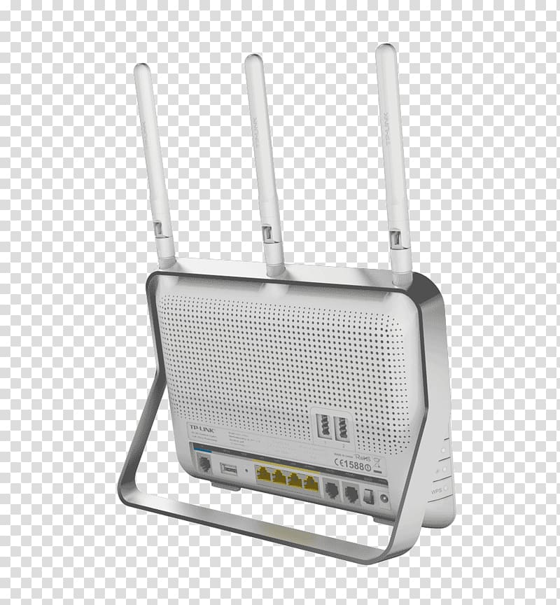Wireless Access Points VDSL Wireless router DSL modem, spot light transparent background PNG clipart