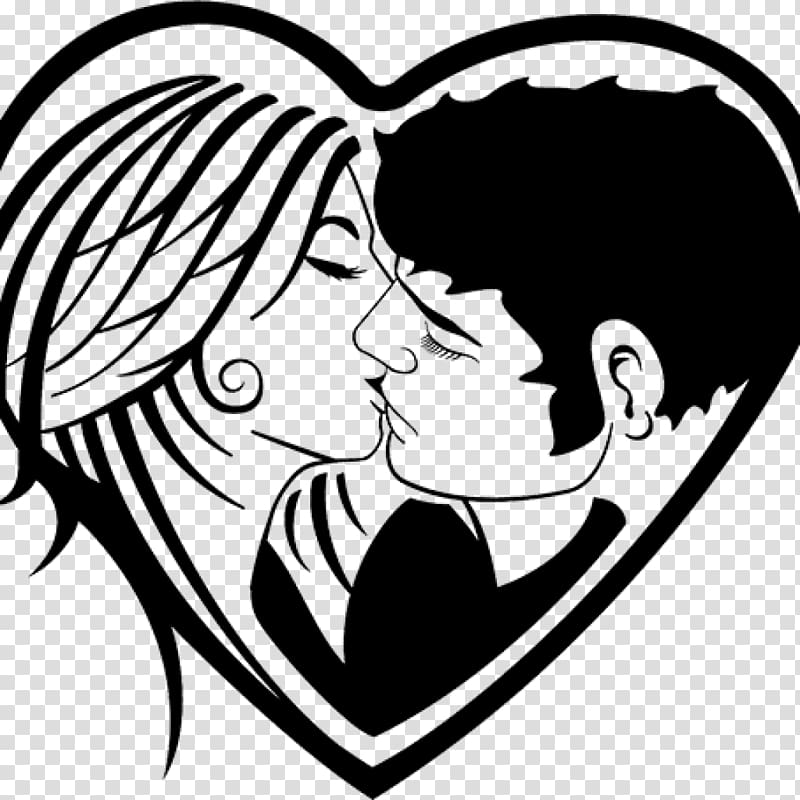 Kiss Love couple , kiss transparent background PNG clipart