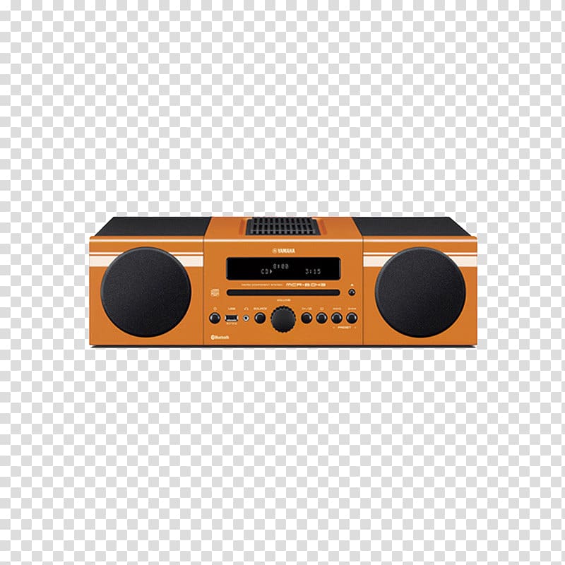 Music centre Bluetooth Radio Compact disc Phone connector, Legacy Radio transparent background PNG clipart
