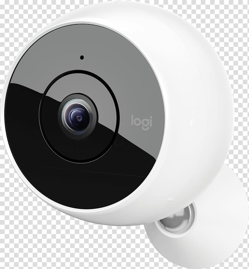 LOGITECH Circle 2 Smart Home Security Camera Wireless security camera IP camera, Camera transparent background PNG clipart