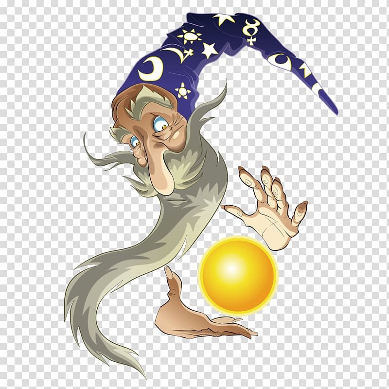 Fairy tale Cartoon Illustration, Fairy tale witches material transparent background PNG clipart
