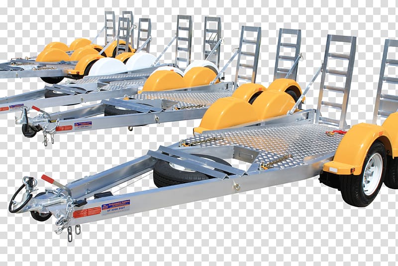 Boat Trailers Mode of transport Towing Excavator, excavator transparent background PNG clipart