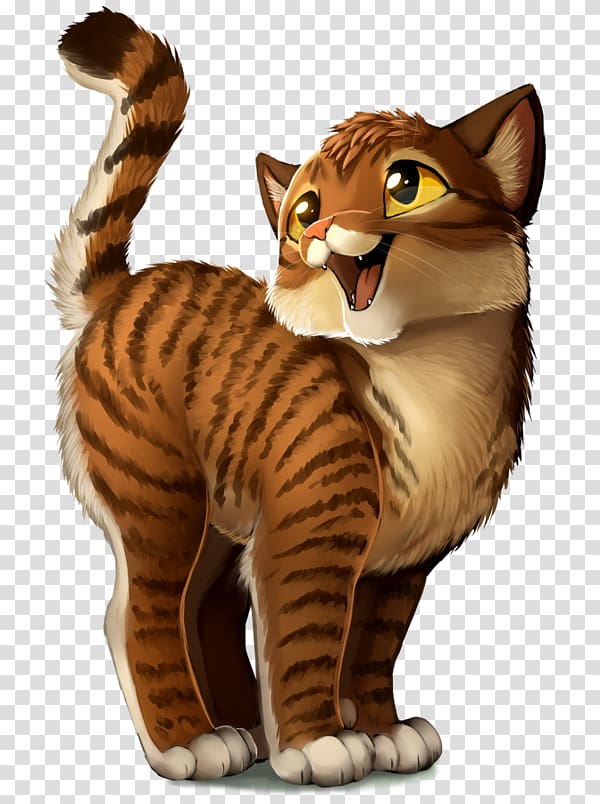 Midnight Cat Warriors Brambleclaw Squirrelflight, Cat transparent background PNG clipart