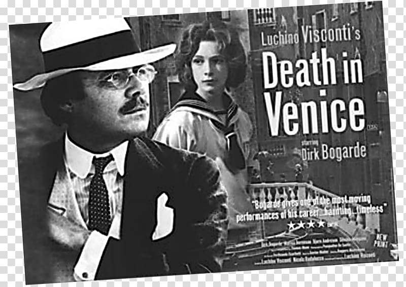 Luchino Visconti Death in Venice Gustav von Aschenbach Film The German Trilogy, others transparent background PNG clipart
