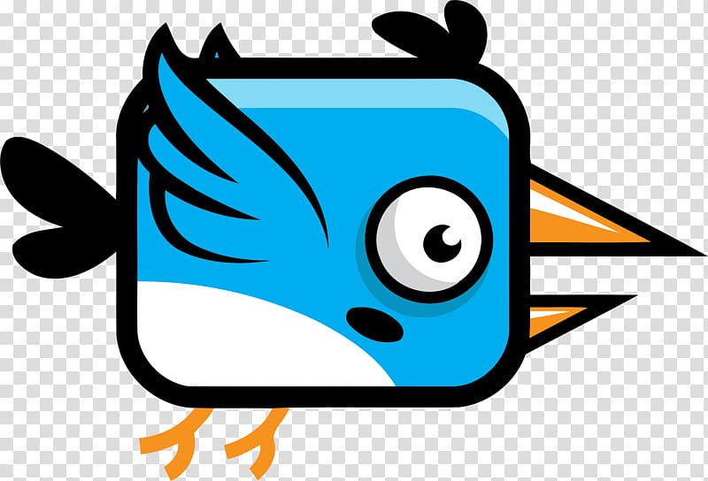 Blue Flappy Bird Sprite OpenGameArt.org, flying bird transparent background PNG clipart