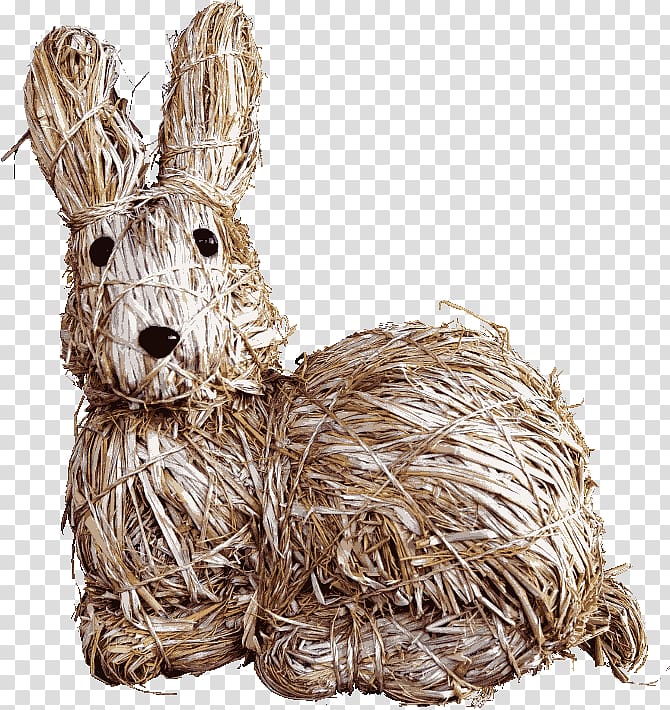 Easter Bunny Rabbit Hare, Frohe Ostern transparent background PNG clipart