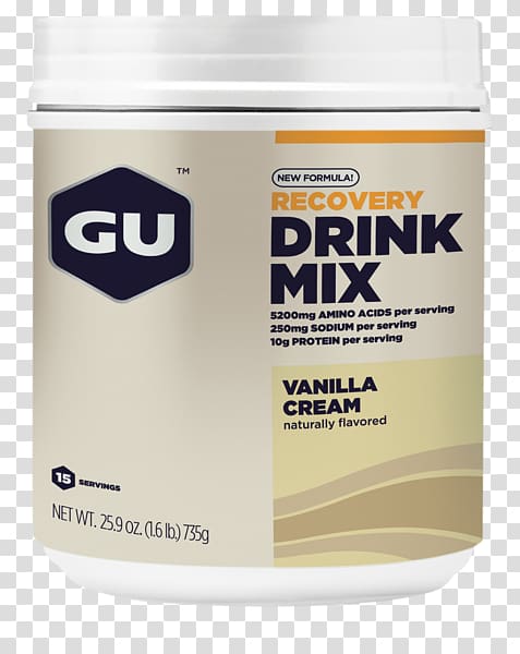 GU Energy Labs Smoothie Drink mix Sports & Energy Drinks, vanilla drink transparent background PNG clipart