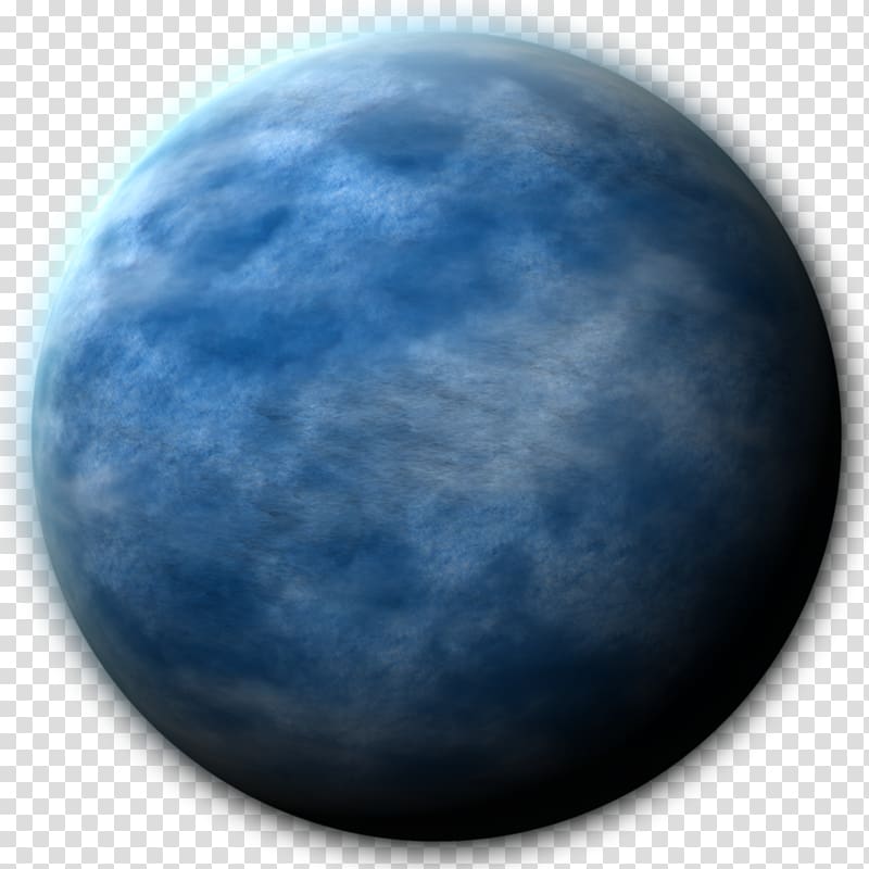blue planet, Ice planet Uranus Mercury Neptune, planets transparent background PNG clipart