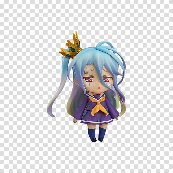 Action & Toy Figures Nendoroid Good Smile Company Figurine No Game No Life, Shiro Amano transparent background PNG clipart
