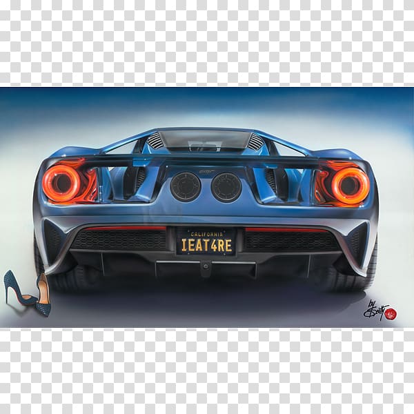 2017 Ford GT Ford Motor Company Car, car transparent background PNG clipart