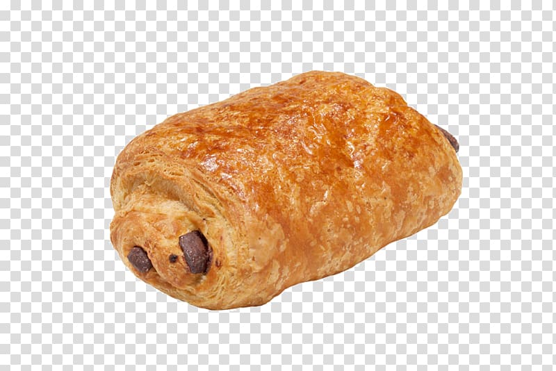 Pain au chocolat Viennoiserie Croissant Baguette Bread, full of doubts transparent background PNG clipart