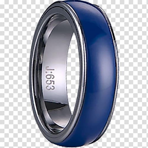 Wedding ring Tungsten carbide Metal, tungsten transparent background PNG clipart