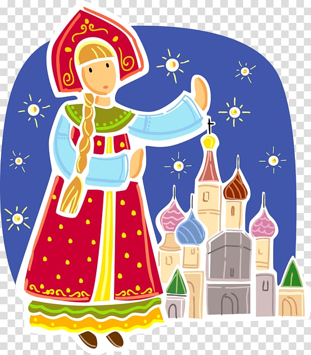 Saint Basil\'s Cathedral Illustration graph , russian gulags purposes transparent background PNG clipart