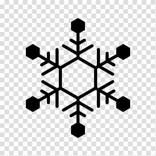 Snowflake Hexagon Shape, Snowflake transparent background PNG clipart
