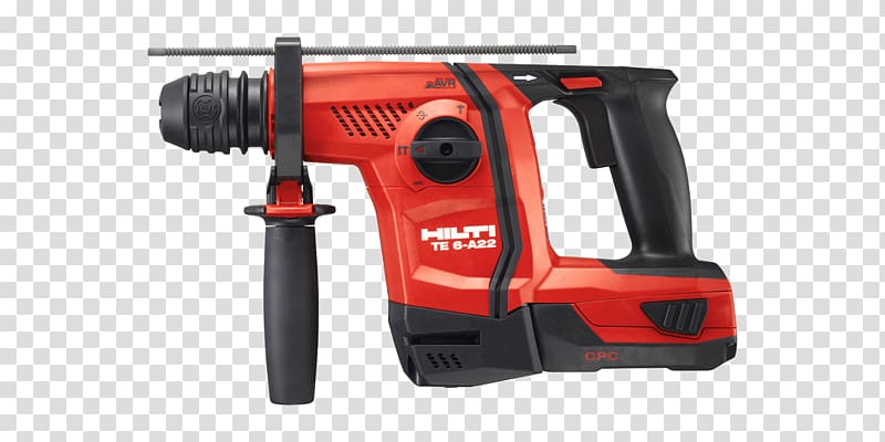 Hammer drill Hilti Augers Chuck Tool, hammer transparent background PNG clipart