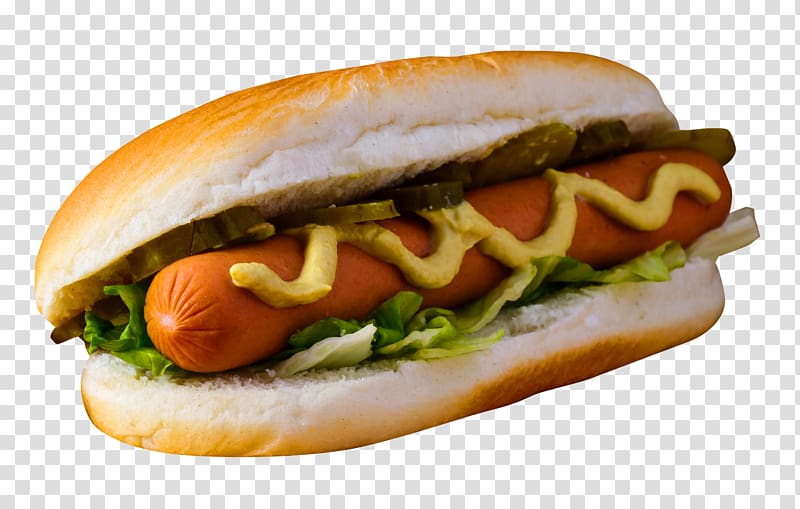 hotdog sandwich with coleslaw, Chicago-style hot dog Hamburger Barbecue Bxe1nh mxec, Hot Dog transparent background PNG clipart