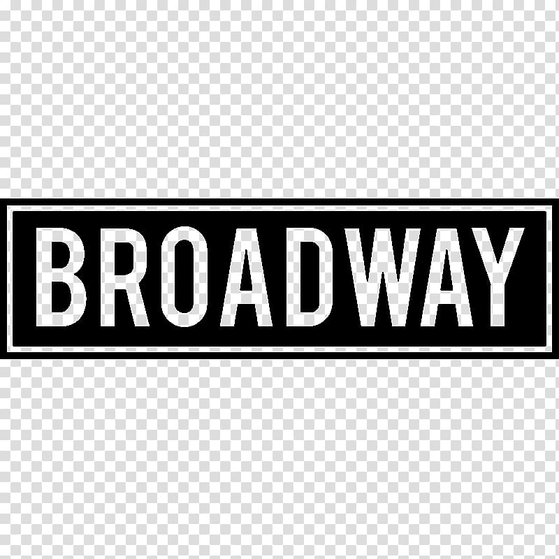 Broadway Theater District Liberty Street Street name sign 42nd Street, broadway transparent background PNG clipart
