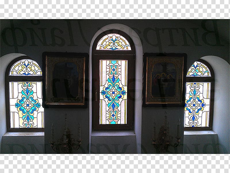 Stained glass Glass fusing Mosaic, glass transparent background PNG clipart