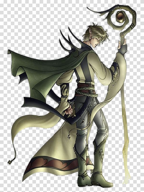Demon witch Elf Manga Anime, demon transparent background PNG clipart