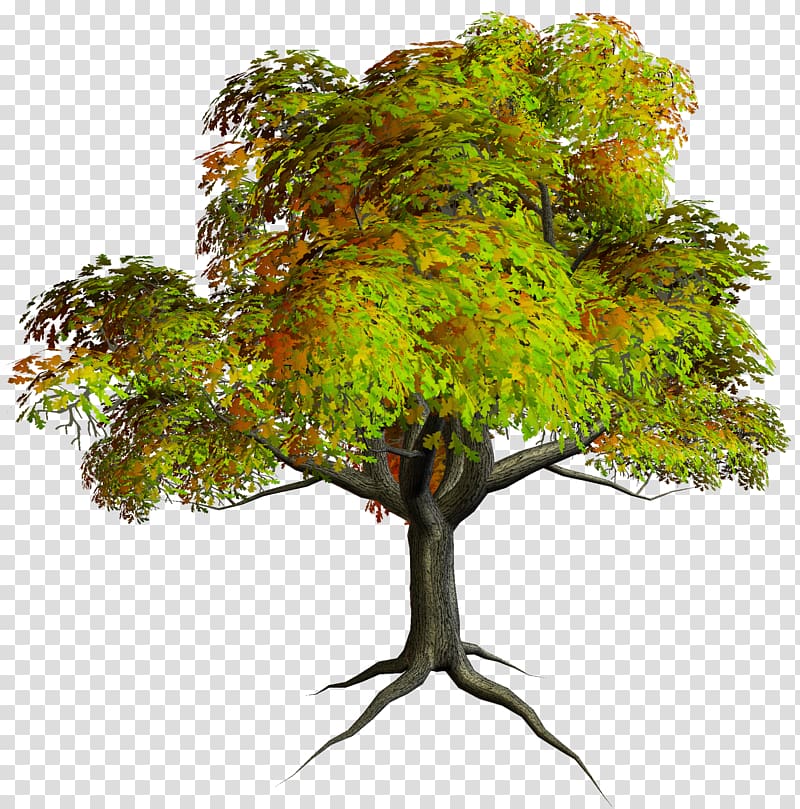 green trees, Tree Pixel , Autumn Tree transparent background PNG clipart