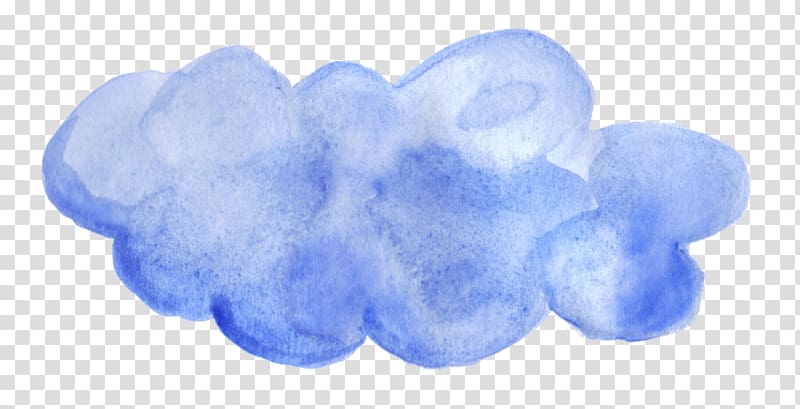 Cloud Watercolor painting, watercolor cloud transparent background PNG clipart