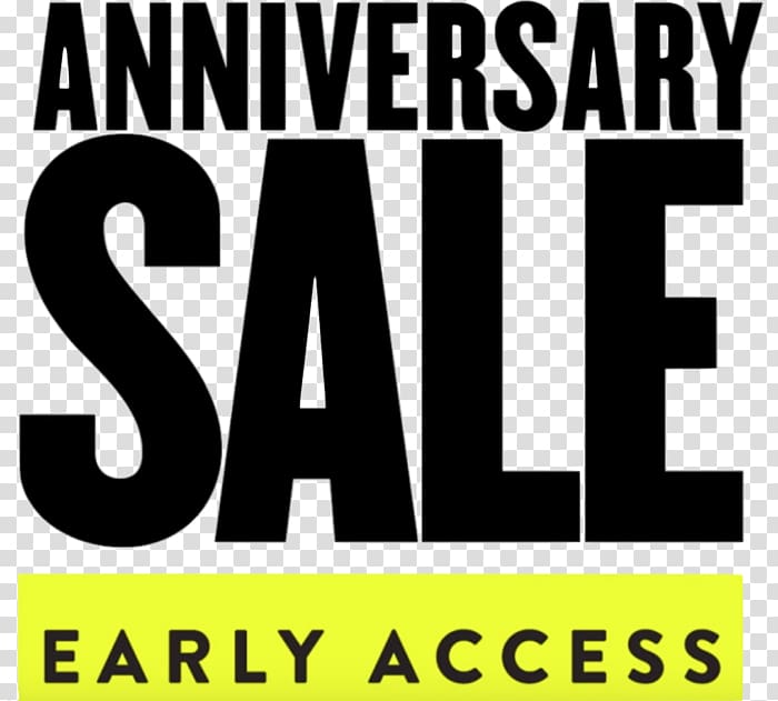 Sales Nordstrom 0 Anniversary Shopping, Early Access transparent background PNG clipart