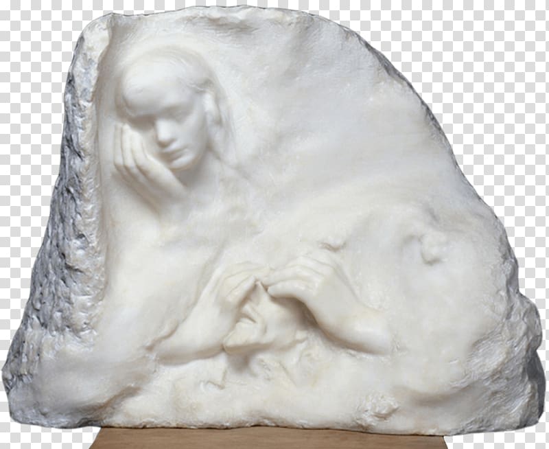 Musée Rodin The Gates of Hell Sculpture The Three Shades Dancer with veils, others transparent background PNG clipart
