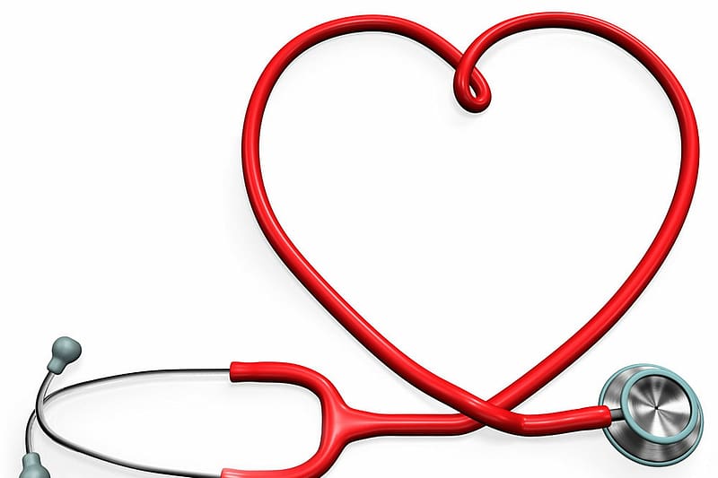 red stethoscope, Stethoscope Heart Physician , Hd Heart Stethoscope Background transparent background PNG clipart