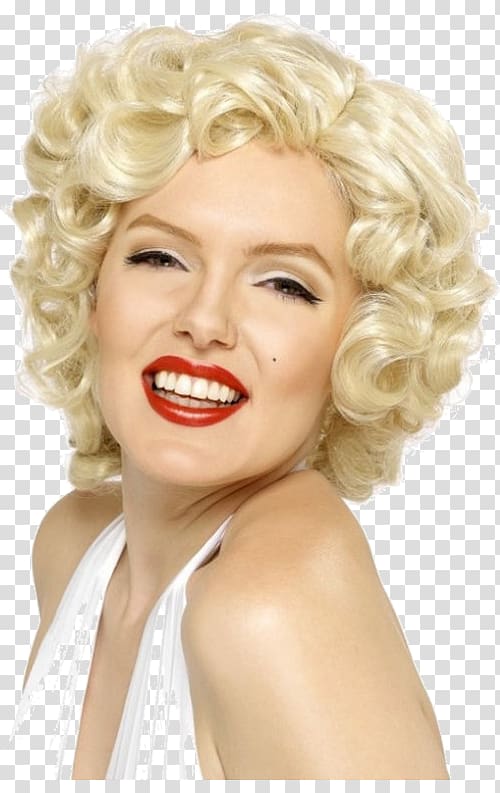 Marilyn Monroe Amazon.com Wig Costume party, marilyn monroe transparent background PNG clipart