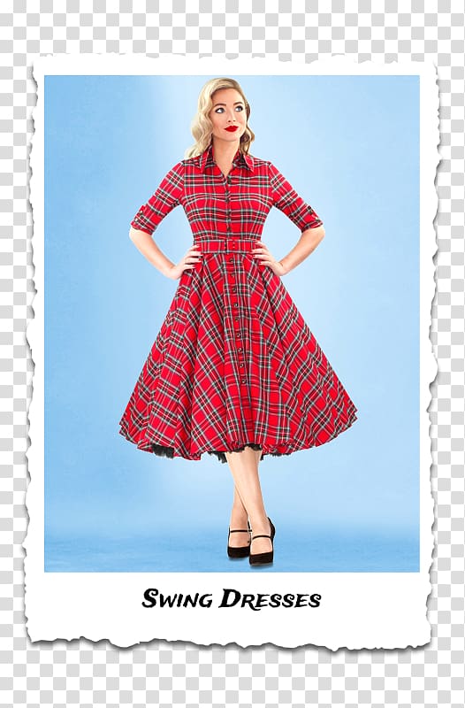 1950s Dress Vintage clothing Clothing sizes, Rockabilly transparent background PNG clipart