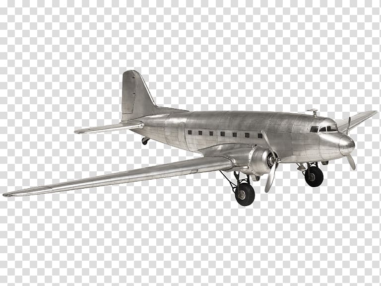 Douglas DC-3 Airplane Douglas C-47 Skytrain Aircraft Flight, airplane transparent background PNG clipart