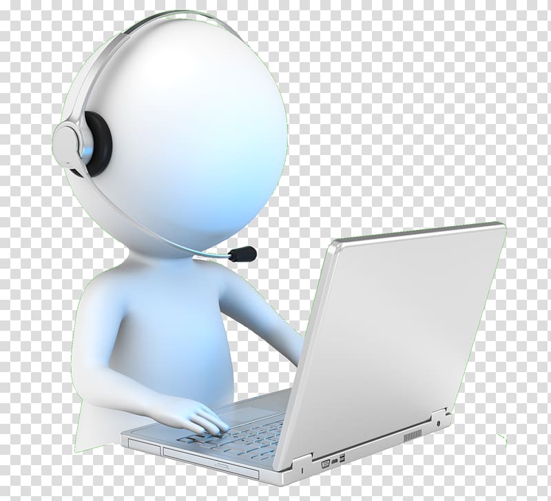 call center 3d png