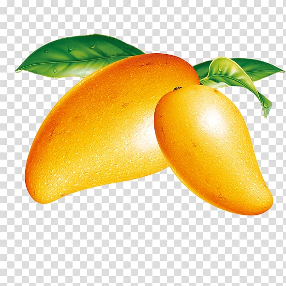 yellow mango fruits illustration, Ice cream Mango Fruit, Mango transparent background PNG clipart