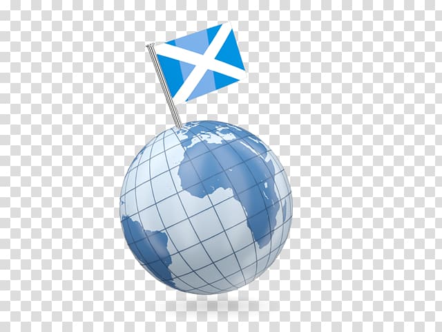 Globe Flag of Scotland Blue, globe transparent background PNG clipart