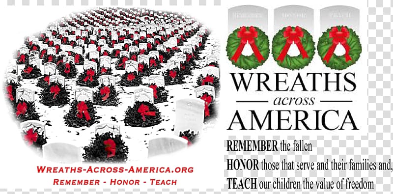 Arlington National Wreaths Across America Headquarters Memorial Day Veteran, others transparent background PNG clipart