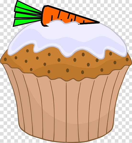 English muffin Cupcake Carrot cake Birthday cake, Cupcake transparent background PNG clipart