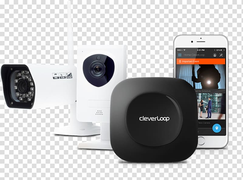Wireless security camera Security Alarms & Systems, security monitoring transparent background PNG clipart