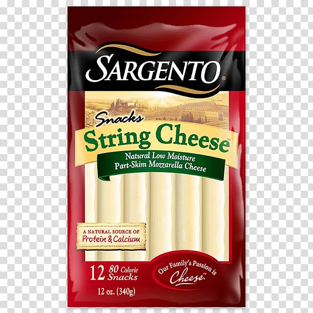 String cheese Sargento Mozzarella Milk, string cheese transparent background PNG clipart