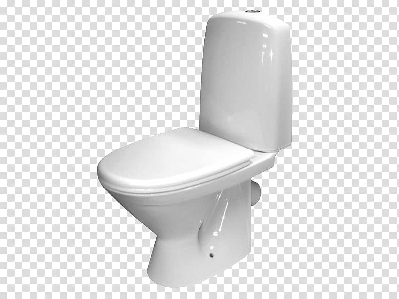 Flush toilet Plumbing Fixtures Bathroom, Cersanit transparent background PNG clipart