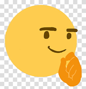 Thinking Emoji , Png Download - Thinking Emoji Meme, Transparent