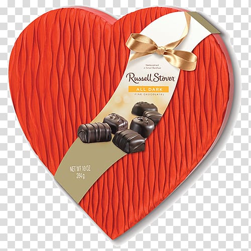 Dark chocolate Russell Stover Candies Candy Bombonierka, Russell Stover Candies transparent background PNG clipart