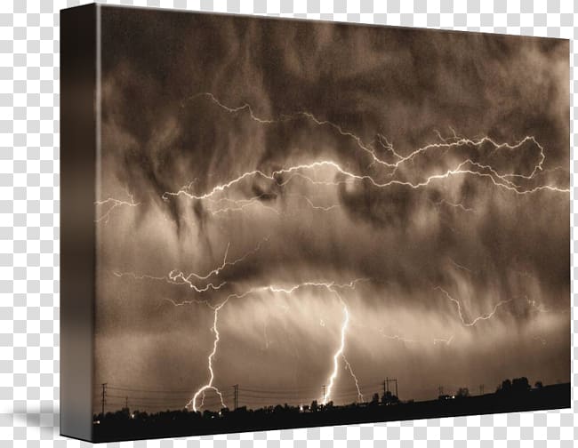 Sky Lightning strike Cloud Thunderstorm, lightning transparent background PNG clipart