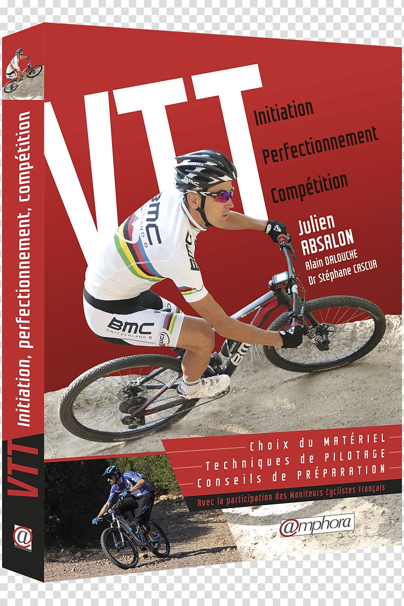 Cycling VTT, s\'initier et progresser VTT: initiation, perfectionnement, compétition Road bicycle Downhill mountain biking, cycling transparent background PNG clipart