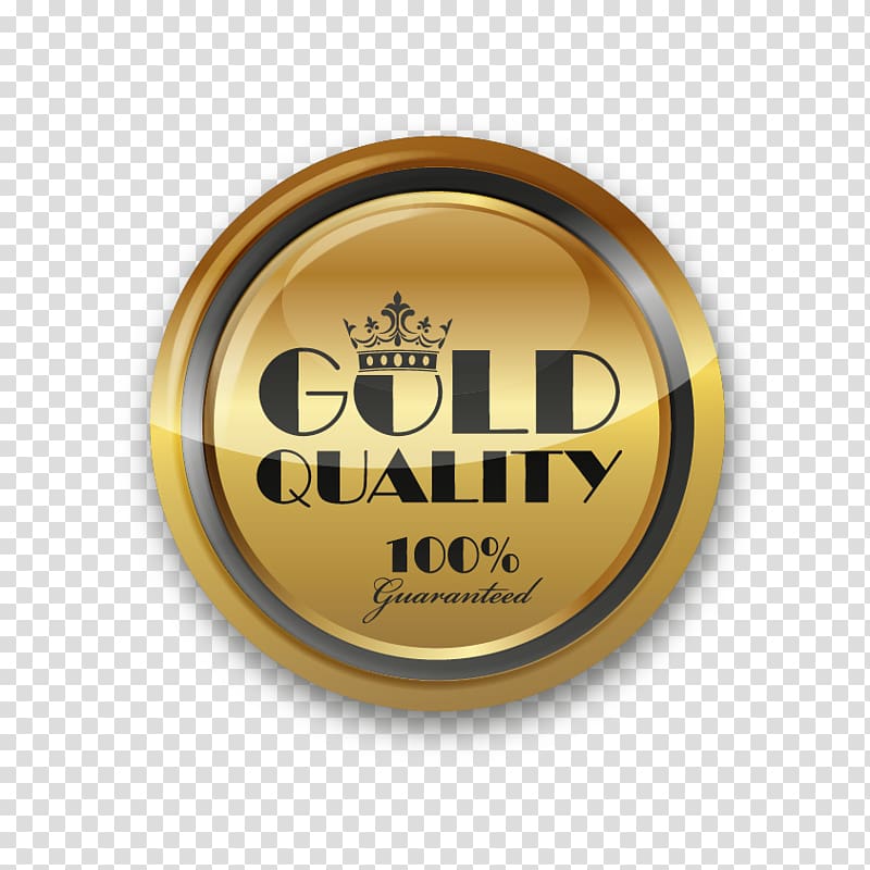 Crown Sticker, Golden Crown Round Stickers transparent background PNG clipart