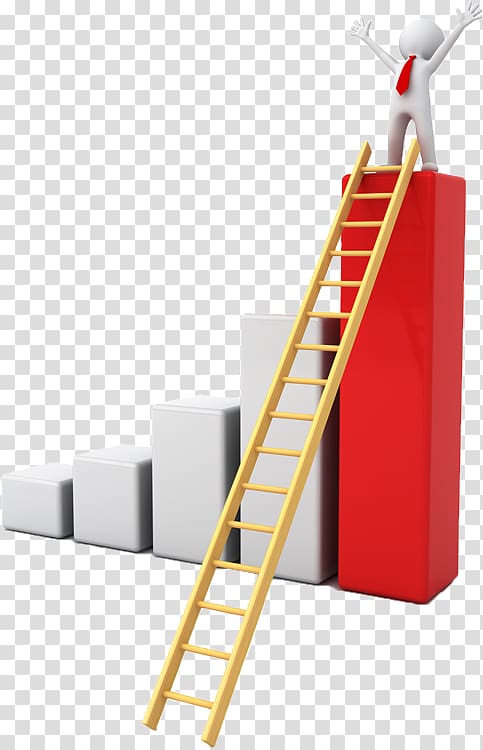Entrepreneur Management Company Business, Pointing Ladder to Success transparent background PNG clipart
