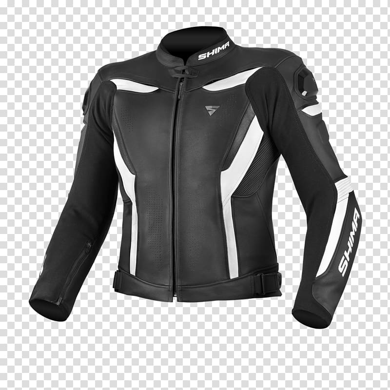 Leather jacket Motorcycle personal protective equipment Sport coat, jacket transparent background PNG clipart