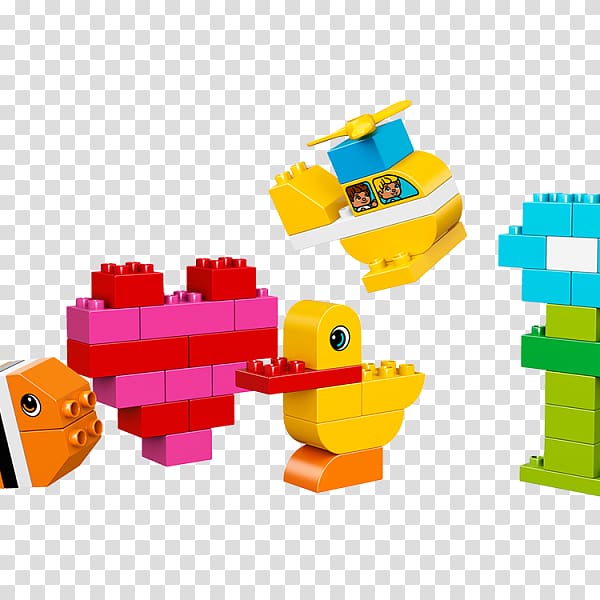 Amazon.com LEGO 10848 DUPLO My First Bricks Lego Duplo Toy block, toy transparent background PNG clipart
