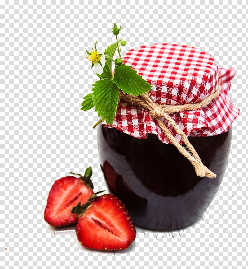 Strawberry Marmalade Fruit preserves European cuisine, Strawberry jam transparent background PNG clipart